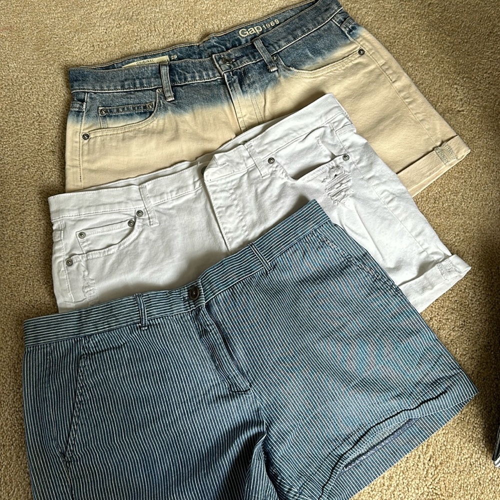 Gap shorts. Comes as a bundle